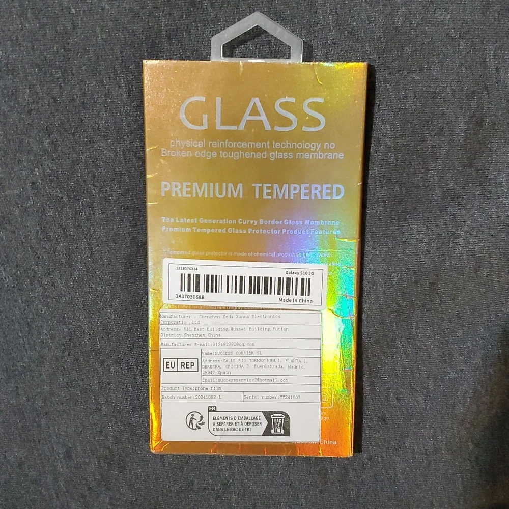 Samsung Galaxy S10 5G Premium Full Glue Tempered Glass Screen Protector